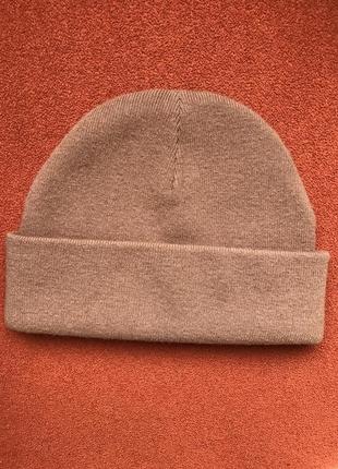 Шерстяная базовая шапка бини из новой коллекции cos унисекс zara h&m massimo dutti uniqlo1 фото