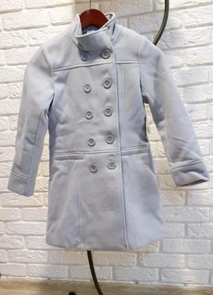 Новое демисезонное пальто в школу george на 7-8 лет