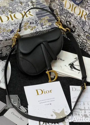 Сумка dior saddle black міні клатч женская кристиан диор жіноча сумочка