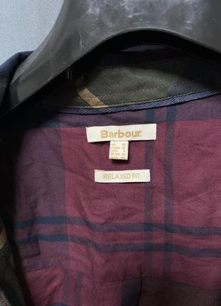 Рубашка блуза сорочка в клітинку barbour burberry3 фото