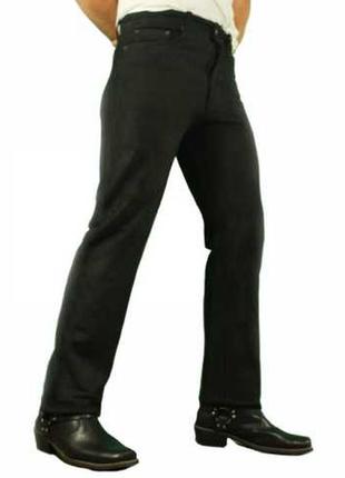Ricano 32 р шкіряні штани мужскі джинси нубук зі шкіри буйвола чоловічі байкерські10 фото