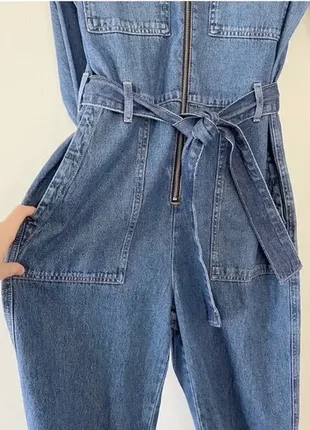 Denim jeans новый комбинезон, комбез джинсовый topshop4 фото