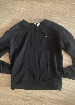 Свитшот коттон h&amp;m на теплую пору