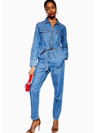 Sneaker jeans новий комбінезон, комбез джинсовий topshop