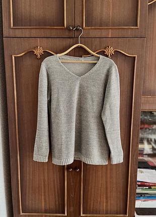 Светр сірий