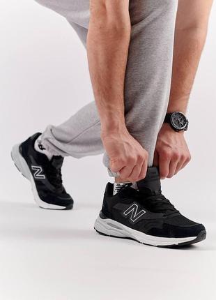 Кроссовки мужские new balance 920 black white черный с белым спортивные кроссовки нью баланс10 фото