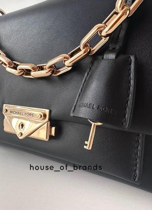 Женская брендовая кожаная сумочка michael kors cece medium shoulder bag сумка оригинал кожа мишель корс майкл корс на подарок жене подарок девушке6 фото