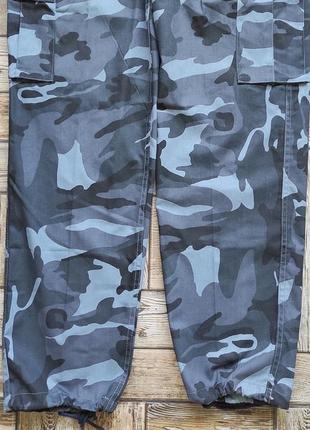 Тактичні, трекінгові штани, брюки combat trousers midnight blue3 фото