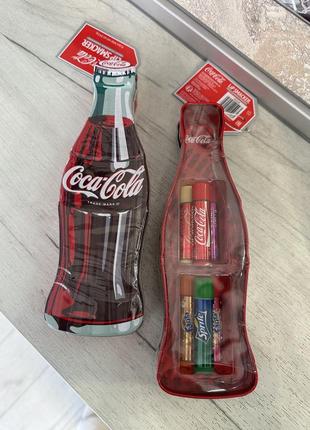 Набор для ухода за губами coca cola mix (бальзам для губ 6 штук в наборе)