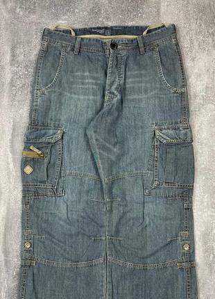 Оригинальные винтажные карго джинсы wrangler cargo jeans3 фото