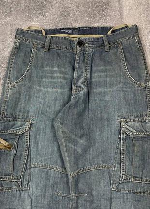 Оригинальные винтажные карго джинсы wrangler cargo jeans6 фото