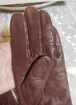 Шкіряні перчатки / рукавички4 фото