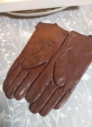 Шкіряні перчатки / рукавички3 фото