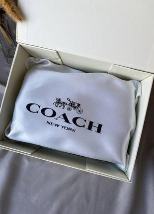 Сумка женская coach mini black сумочка жіноча коч мини коач черная9 фото