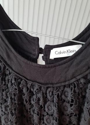 Calvin klein макси платье с разрезами и карманами1 фото