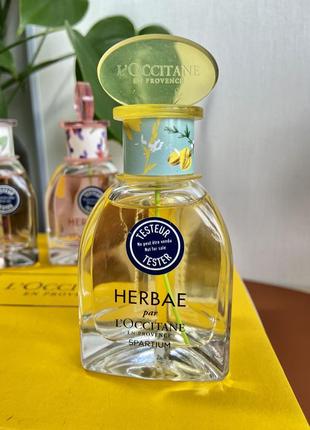 Herbae spartium l'occitane en provence туалетная вода парфюм