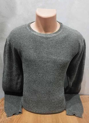 Удобный базовый хлопковый свитер английской компании rebel