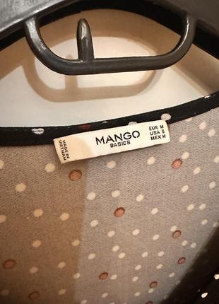 Сукня mango в горох6 фото
