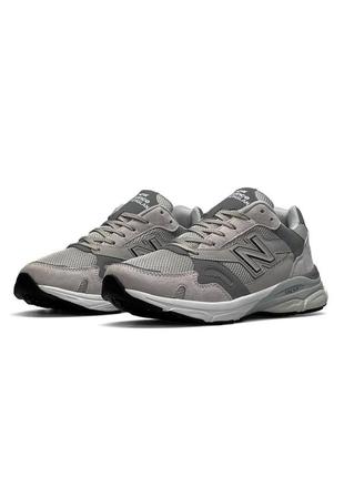 Кроссовки мужские new balance 920 gray beige серые спортивные кроссовки нью баланс3 фото