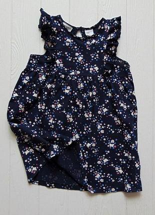 H&m. размер 2-3 года, рост 92-98 см. трикотажное платье для девочки