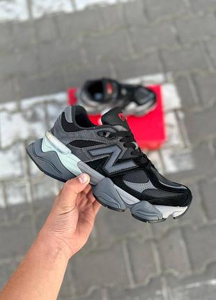 Кросівки унісекс new balance 9060 black grey