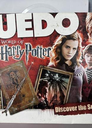 Настольная детективная игра harry potter cluedo гарри поттер состояние очень хорошее, но не хватает