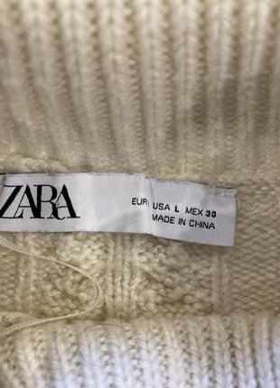 Фактурный свитер zara4 фото