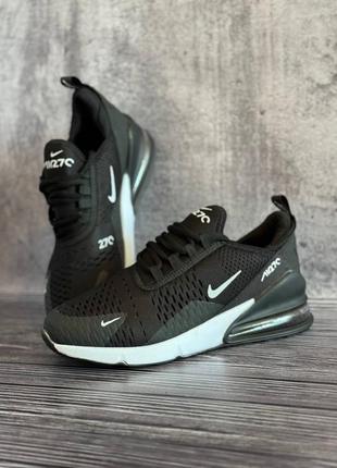 Кросівки nike air max 270 black white3 фото