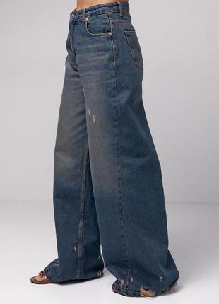 Женские джинсы свободного кроя