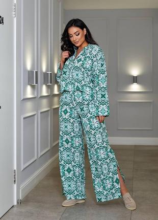 Костюм легкий рубашка и штаны 46-56 р-р