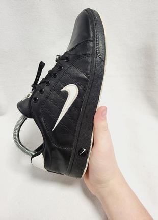 Винтажные кожаные кроссовки nike