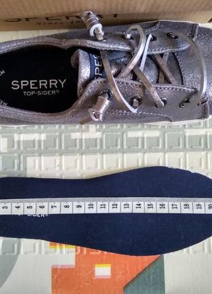 Кроссовки sperry стелька из пеноматериала с эффектом памяти 21 см2 фото