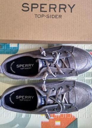 Кроссовки sperry стелька из пеноматериала с эффектом памяти 21 см8 фото