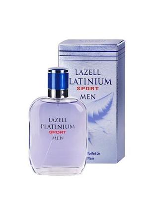 Туалетная вода для мужчин lazell platinum sport 100ml