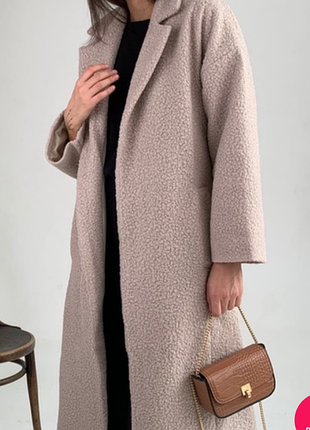 Пальто букле