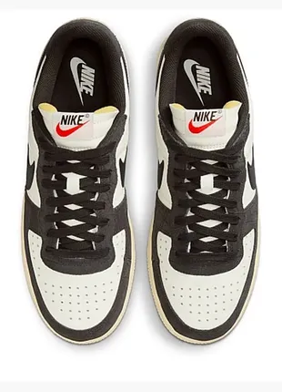 Nike terminator low white core brown black.4 фото