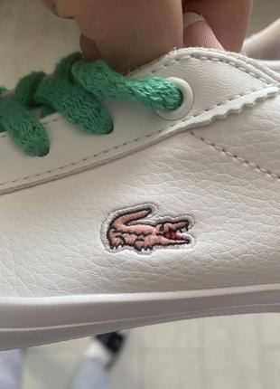 Продам оригинальные кеды lacoste6 фото