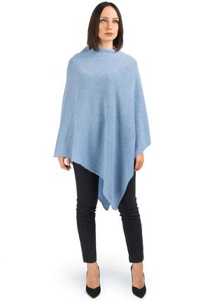 Шикарное кашемировое пончо dalle piane cashmere, оригинал, итальялия