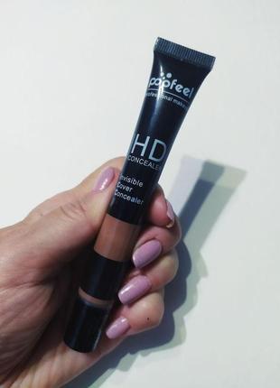 Hd консилер для особи popfeel invisible cover concealer, коректор для обличчя та очей4 фото