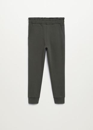 Хлопковые спортивные штаны манго