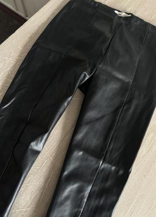 Лосины кожаные штаны2 фото