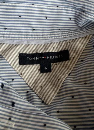Рубашка рубашка коттон размер s брендовая фирменная tommy hilfiger состояние новой5 фото