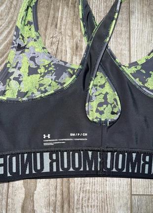 Оригинальный топ, бра для занятий спортом under armour3 фото