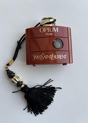 Opium saint laurent becky quilted double zip pouch item