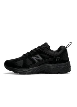 Кроссовки мужские new balance 878 black черные спортивные кроссовки нью баланс