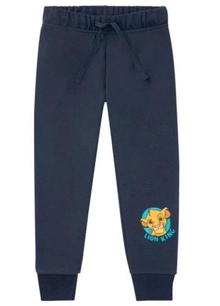 Спортивні штани джоггери двунитка для хлопчика disney щенячий патруль 372627 синий
