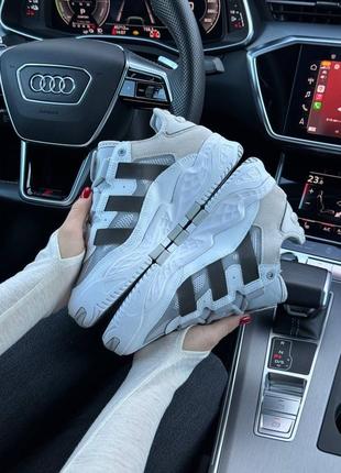 Жіночі кросівки adidas Shoes prm / адідас / демісезонні / весняні, літні, осінні / взуття / шкіра / бежеві, сірі, білі, чорні