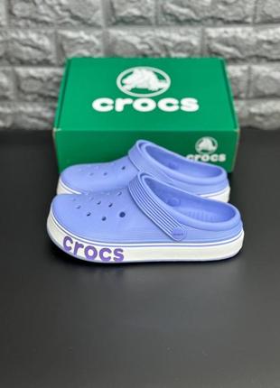 Жіночі крокс шльопанці crocs жіночі на високій підошві сабо4 фото