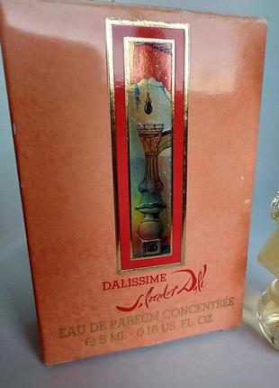 Dalissime salvador dali 5 ml миниатюра оригинал4 фото