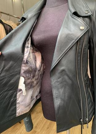 Женская новая кожаная куртка косуха9 фото